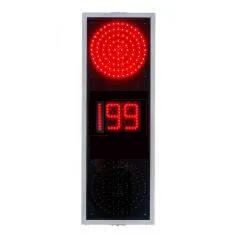 Светофор дорожный светодиодный транспортный Т.1.I (Т.1.I-ТВ4-ПЭГ)